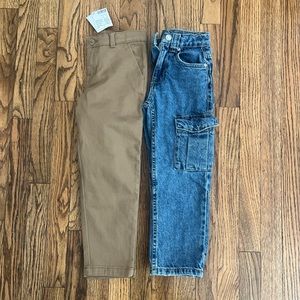 LOT Boys Pants Size 6 New H&M Zara